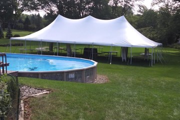 30X60 White Wedding Tent